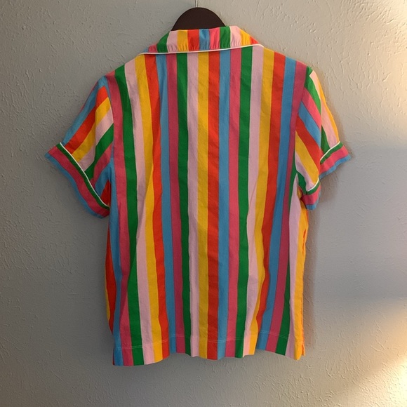 Ban.do Rainbow Button Down Shirt - Picture 4 of 5